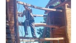 Вандали заложиха опасен капан на детска площадка в Стамболийски СНИМКИ