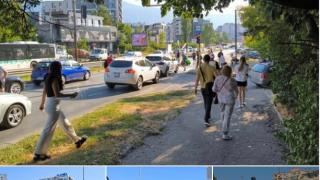 Човек в кръв лежи на кръстовище, стресна софиянци СНИМКИ