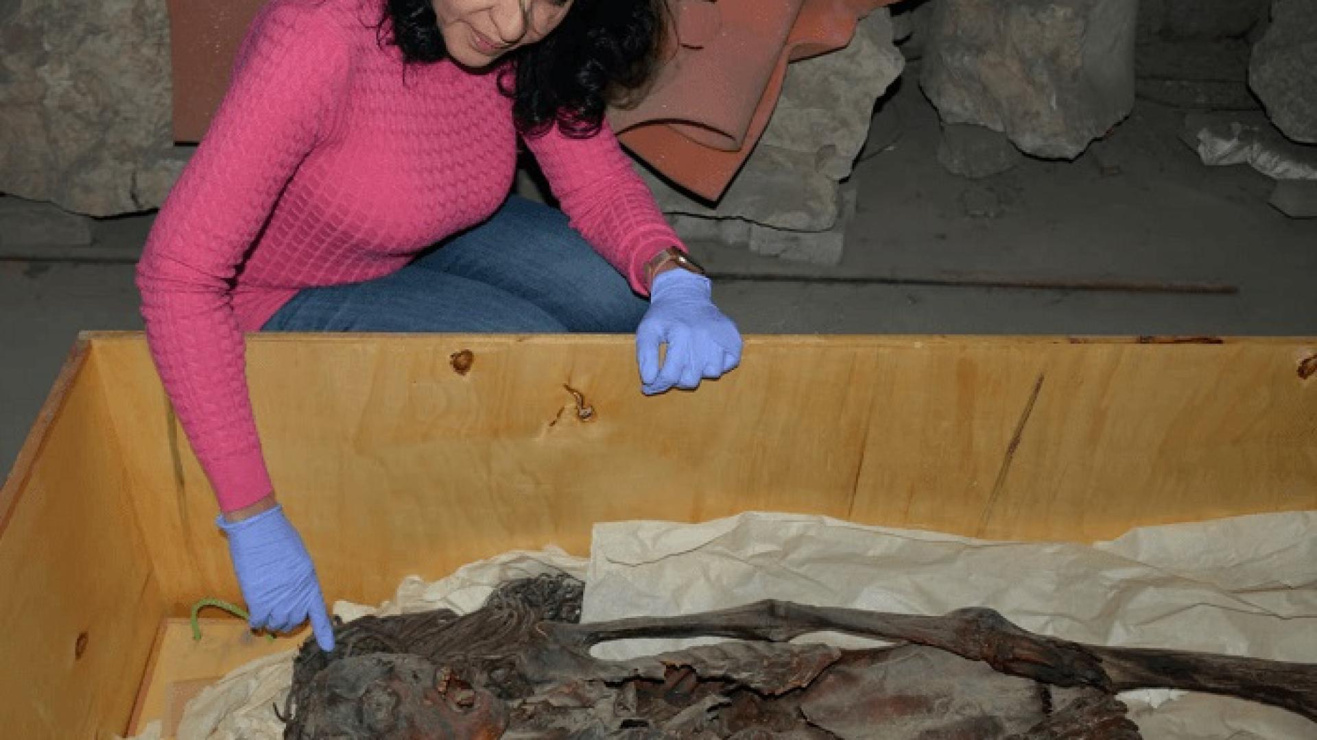 Учени разкриха мистерията на мумията на крещящата жена