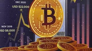 Невиждан срив на биткойна, цената му се понижи зловещо