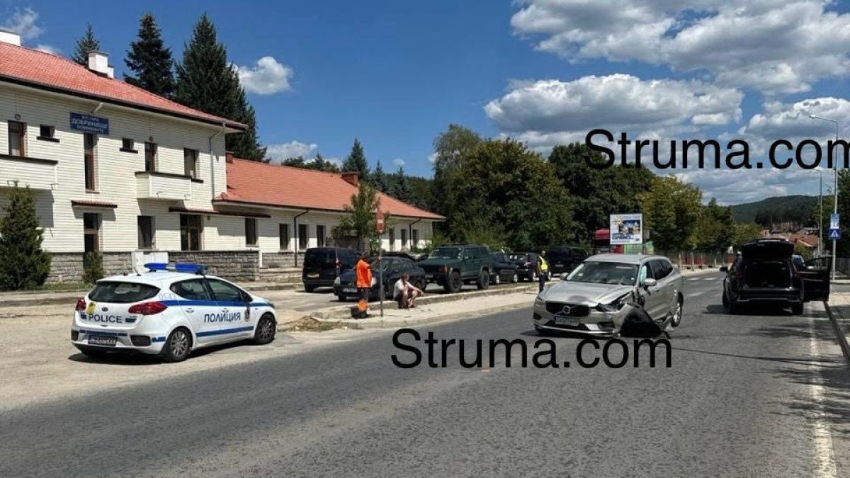 Извънредна ситуация в Добринище, хвърчат линейка и полиция СНИМКИ