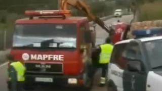 Загинал в катастрофа се появява като призрак? Ще ви настръхнат косите от това зловещо ВИДЕО