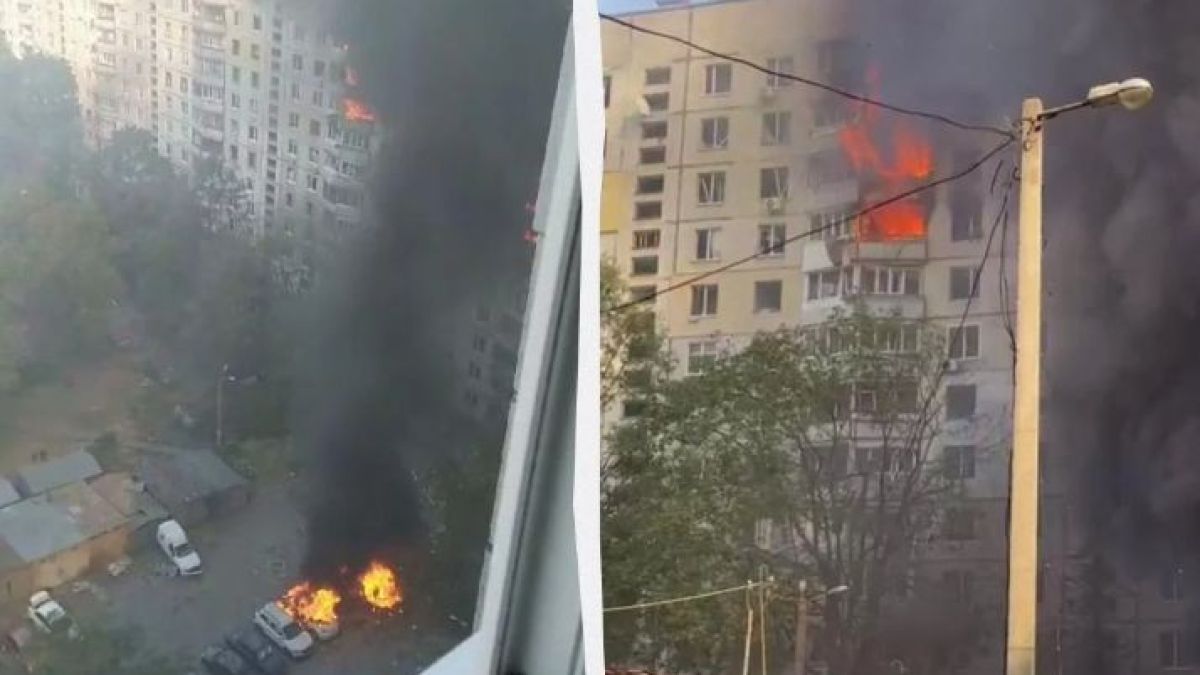  Ново брутално руско зверство посред бял ден в Харков, всичко е в пламъци ВИДЕО