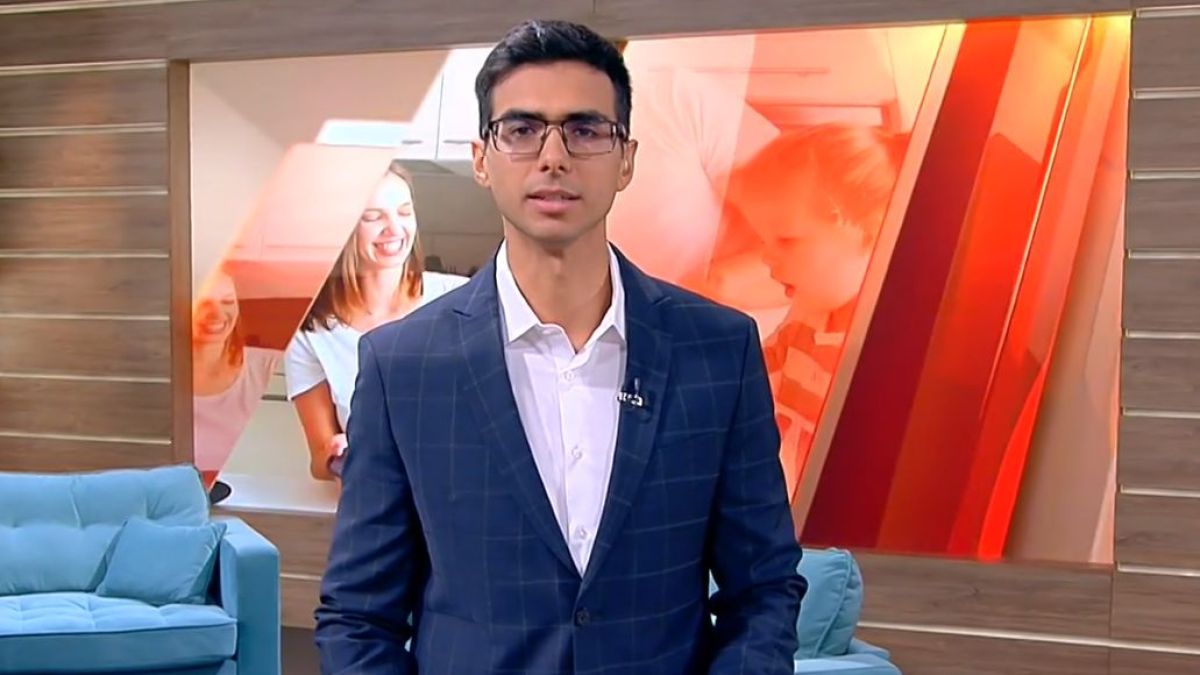 Млада и красива водеща на bTV аут от екран 