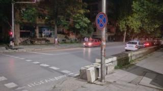 Инфарктна ситуация по тъмно на главен булевард в Монтана ВИДЕО 