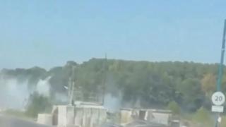 Украински HIMARS удря мост, руснаци оцеляват по чудо ВИДЕО