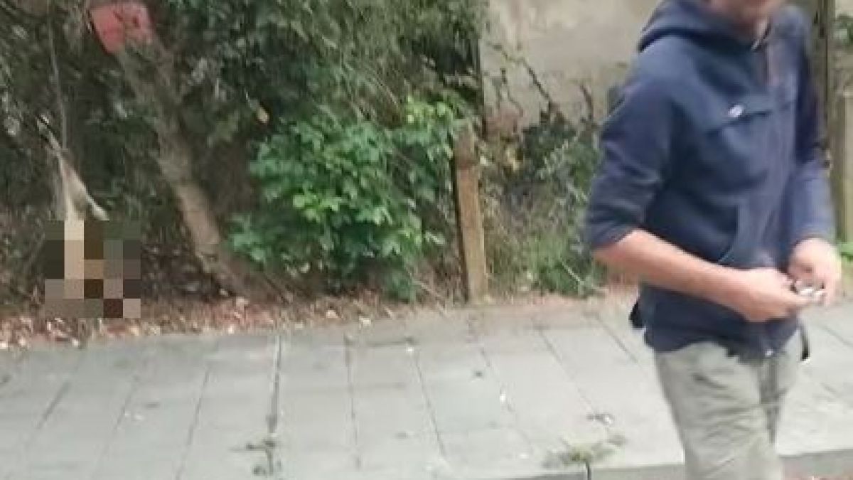 Мъж върза лисица с кабел, щял да я опитомява СНИМКИ 18+
