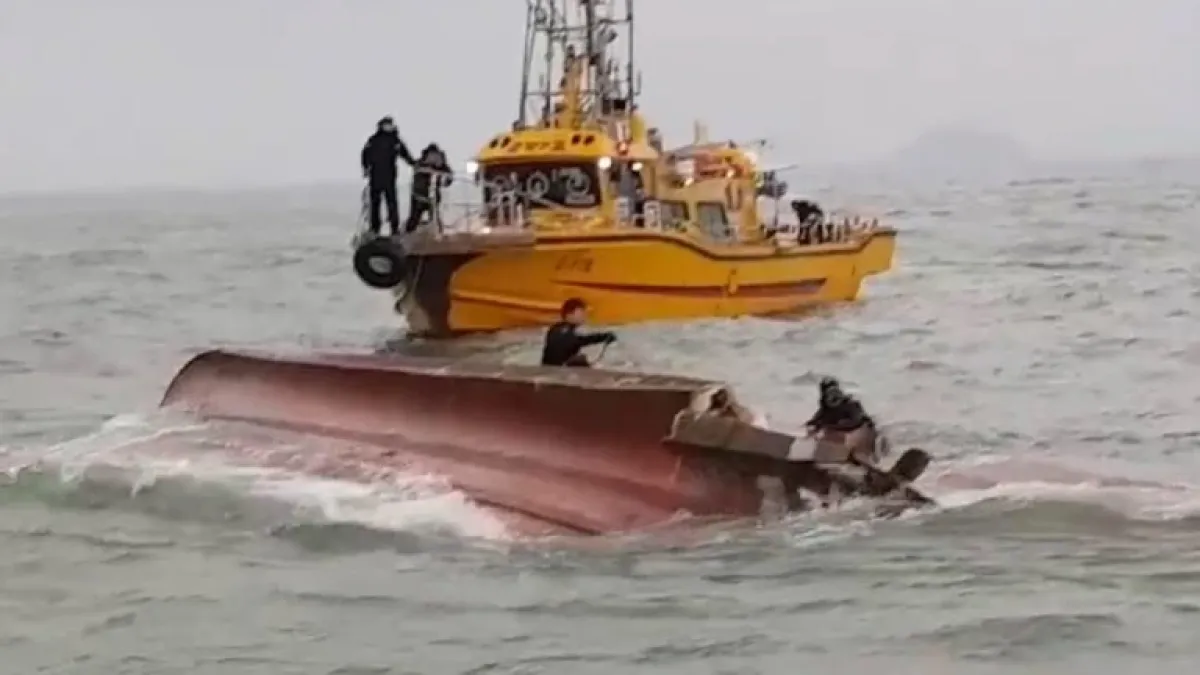 Истински ад в Южна Корея: Писъци на умряло раздраха морето
