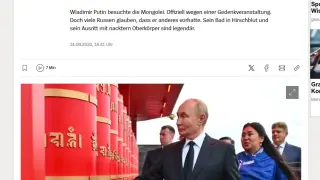Der Spiegel: Путин посети Монголия за благословията на шаманите за ядреното оръжие