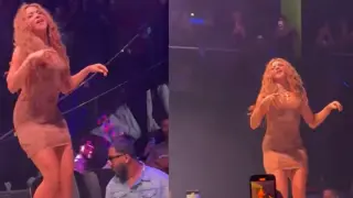 Снимаха под роклята горещата Шакира, а тя... ВИДЕО 18+