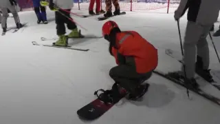 Изумително място - тук можете да карате ски на 30 градуса пек ВИДЕО