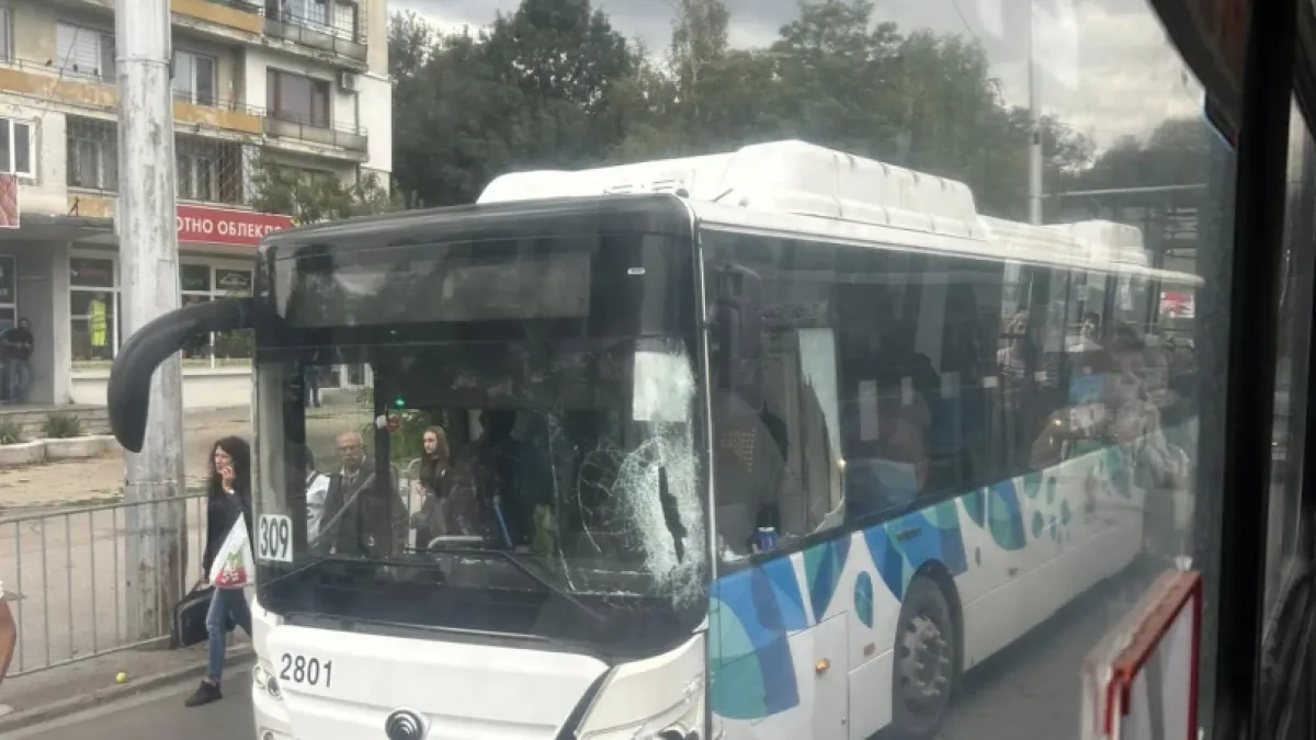 Зрелищна катастрофа с боклукчийски камион пред Западен парк в София СНИМКИ