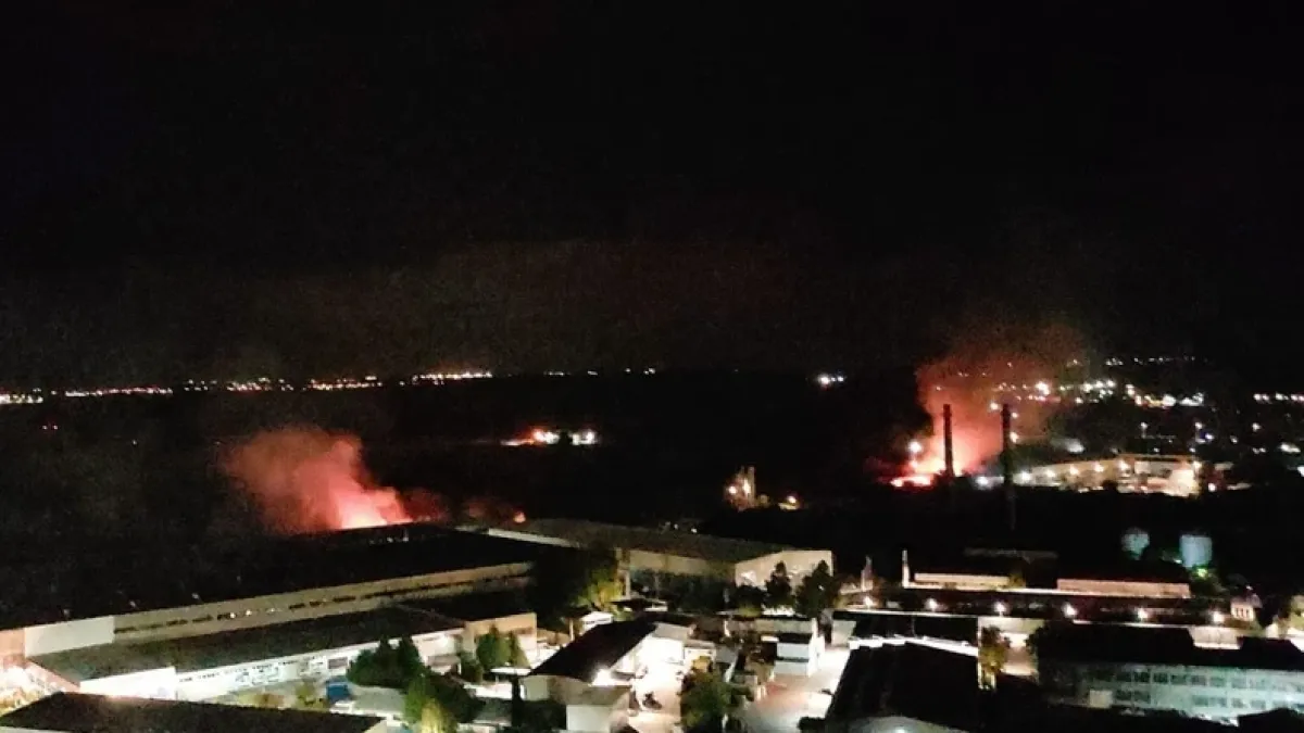 Пожари и обгазяване за пореден път в квартал в Пловдив СНИМКИ