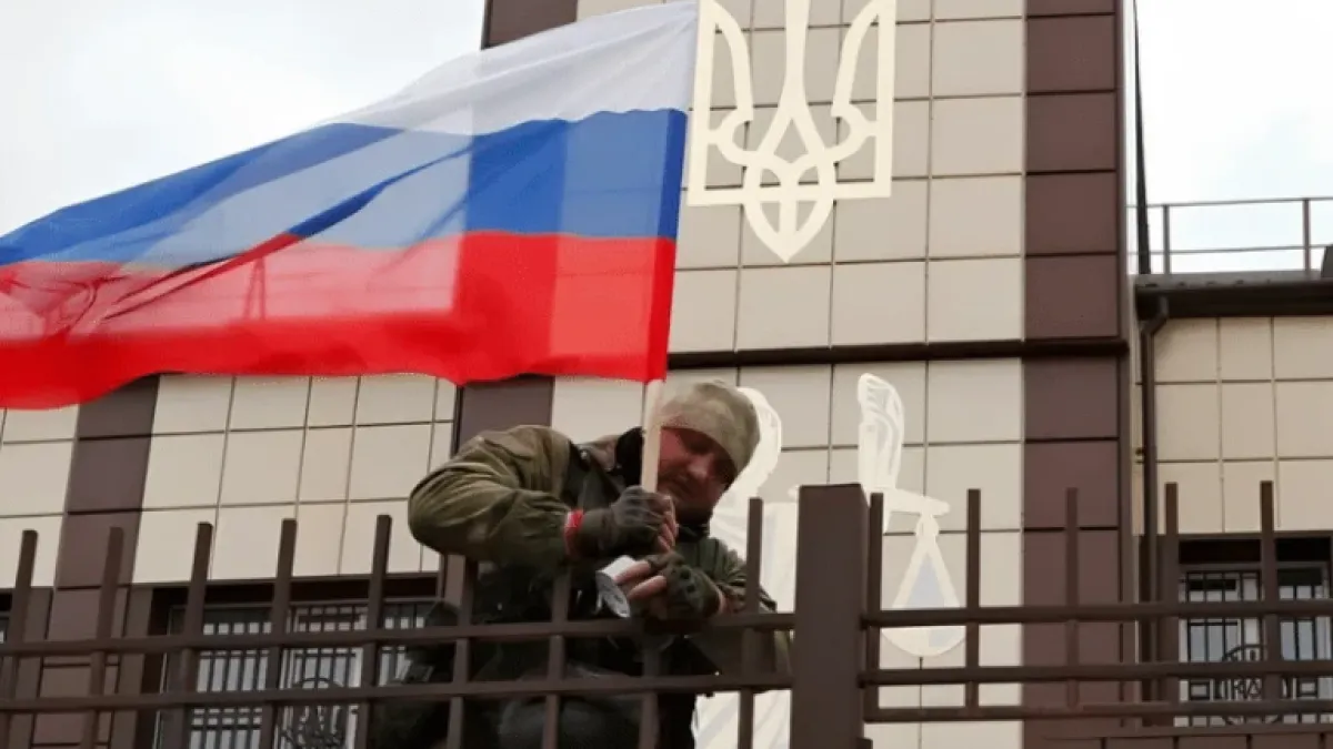 „Освободеният“ от Путин Донбас в една СНИМКА