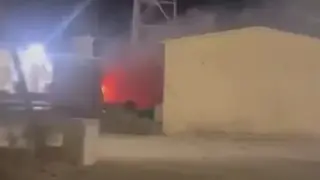 Първи КАДРИ от поразената база на Мосад 