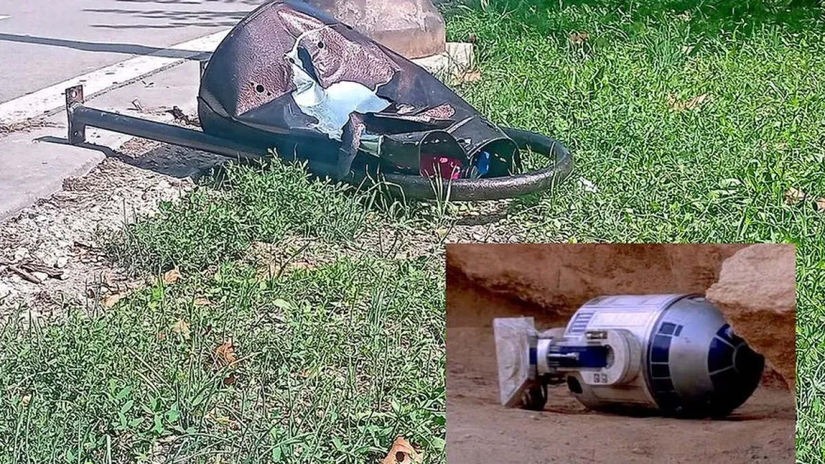 Във Варна „убиха“ роботчето от „Междузвездни войни“ R2-D2 ВИДЕО