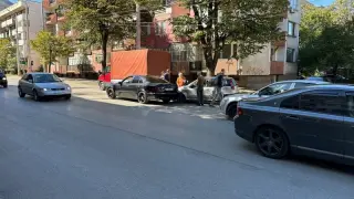 Дядо предизвика страшно меле във Враца СНИМКИ