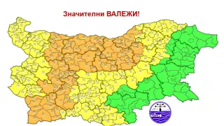 Небето се отваря в събота, чака ни потоп на тези места КАРТИ