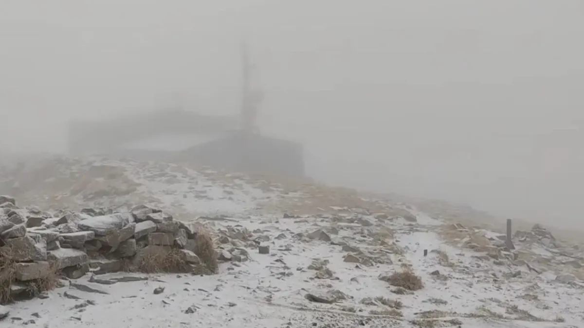 Зимата дойде: ВИДЕО разкри къде вали сняг!