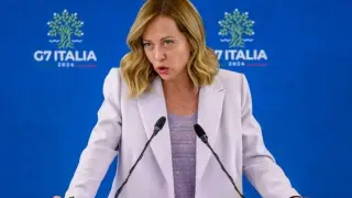 Джорджа Мелони се яви в съд заради порно 