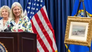 След години издирване: ФБР върна открадната картина на Моне на собствениците ВИДЕО