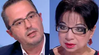 Цончо Ганев в свиреп сблъсък с Цветанка Ризова, намесиха жартиерите на Асен Василев 