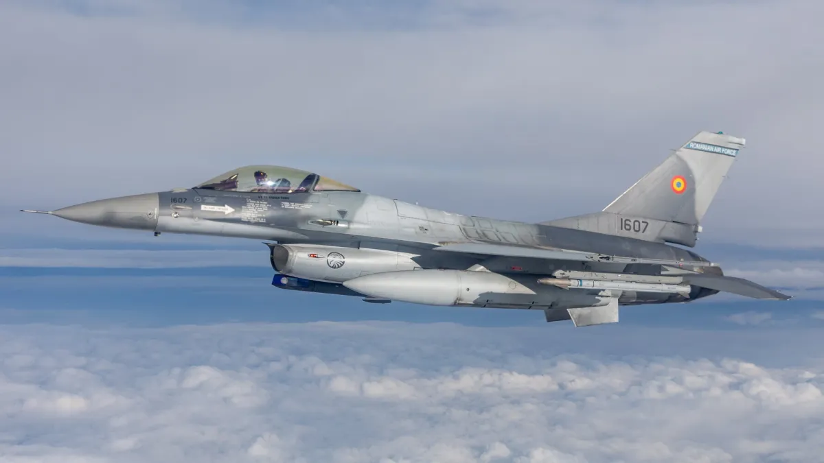 Нова тревога в Румъния, вдигнаха F-16 по спешност във въздуха 