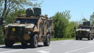 Военна техника тръгва по пътищата на България 