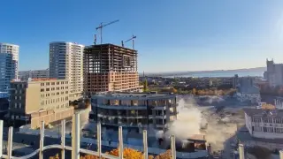 Тотален обрат с взривяването на емблематичната сграда в Бургас ВИДЕО