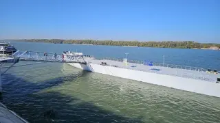 Кошмарен инцидент край кея в Русе, всички изтръпнаха 