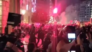 Във Валенсия е страшно! Хиляди излязоха по улиците и... ВИДЕО