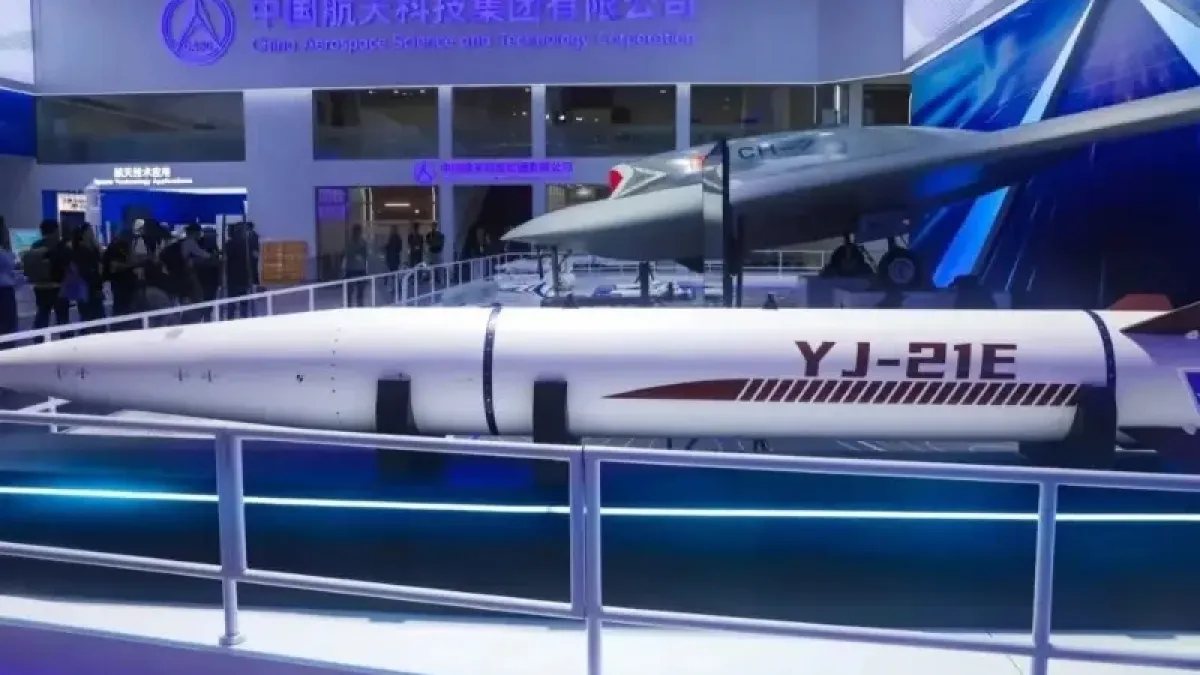Китай представи хиперзвукова противокорабна ракета YJ-21