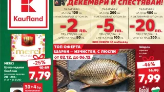 Kaufland избиха рибата с цената на шарана за Никулден