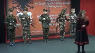 Албанчета празнуват с калашници в македонско училище, в Скопие проехтяха изстрели ВИДЕО