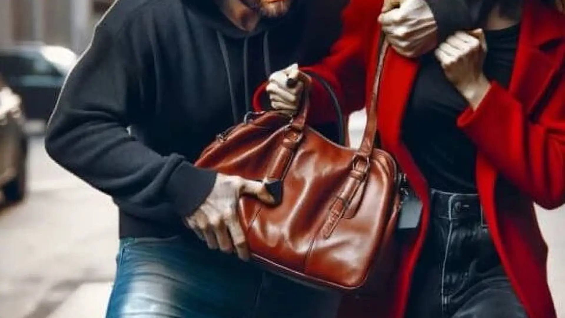 Бургаски апаш реши да издърпа дамска чанта, но не си направи сметката кого напада