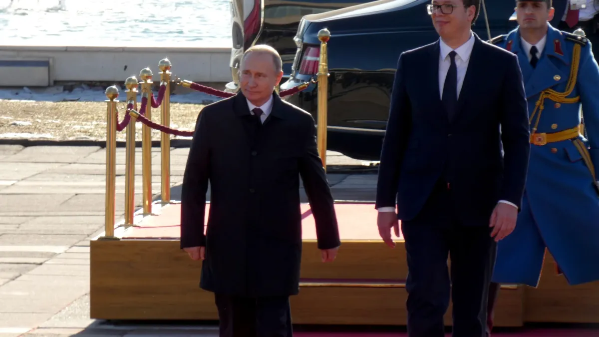 Путин с мил жест към Вучич заради...