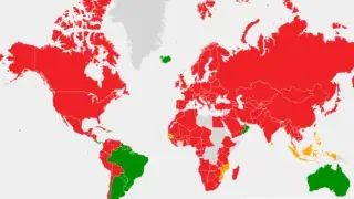 КАРТА показва най-безопасните страни при ядрена война 