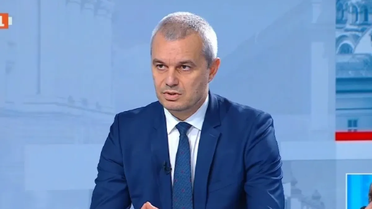 Костадинов взриви ефира на БНТ: Само партията на Доган гласува за ПП-ДБ, това означава, че...