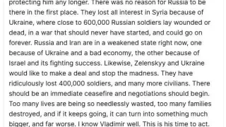 Тръмп за войните в Украйна и Сирия: Светът чака!