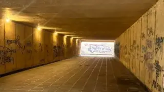 Подлез се срути в София