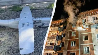 Русия атакува граждански цели с дронове, сглобени от западни компоненти