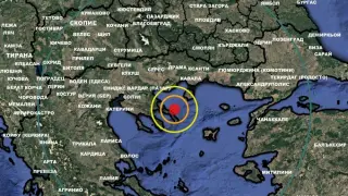 Силен трус удари до гръцкия остров Тасос КАРТА