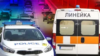 Първо в БЛИЦ! Тежко верижно меле на АМ „Струма“, няма минаване