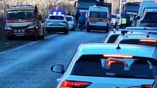 Зверска катастрофа на завоите на смъртта, пътят София-Варна е затворен