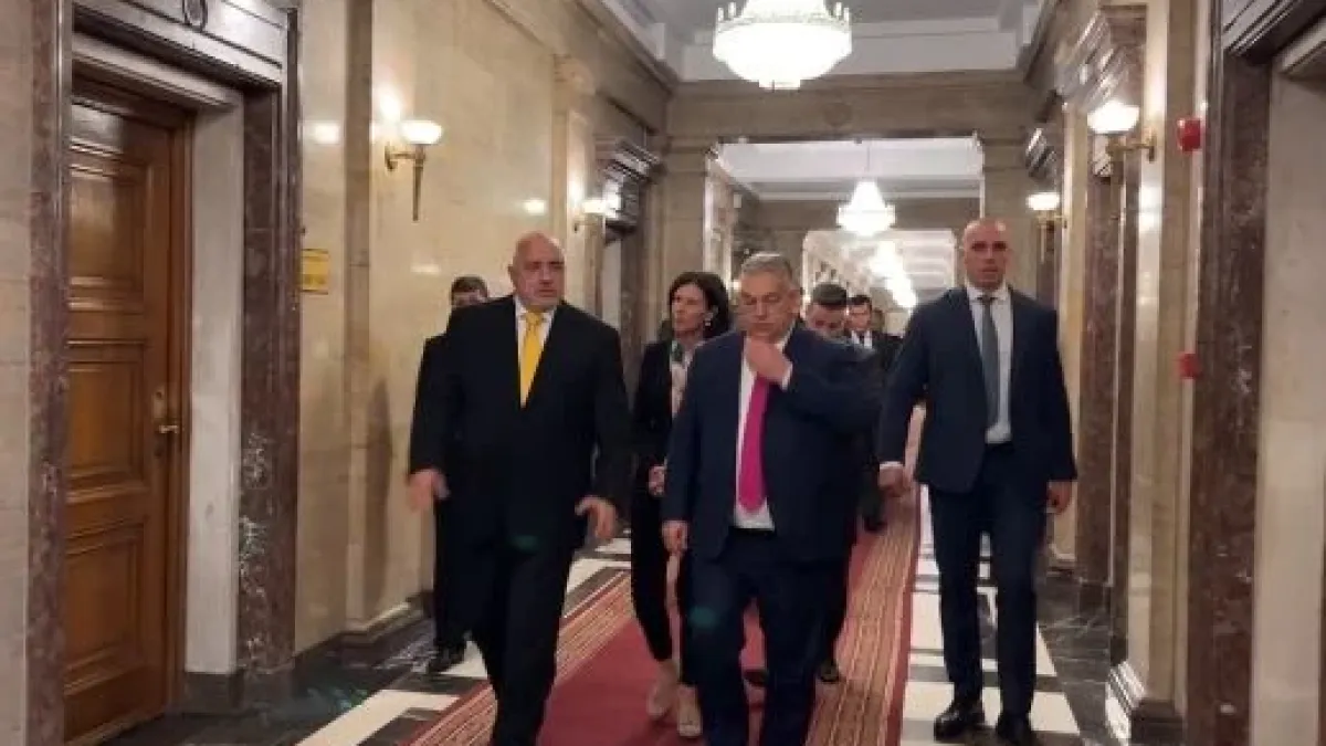 Борисов посрещна Орбан, извини му се за... ВИДЕО 