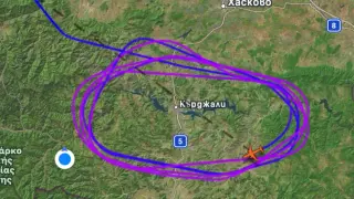 Паника в Кърджали: От дни самолети кръжат в региона КАРТА