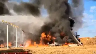 Извънредно! Самолет с над 180 души на борда се разби ВИДЕО