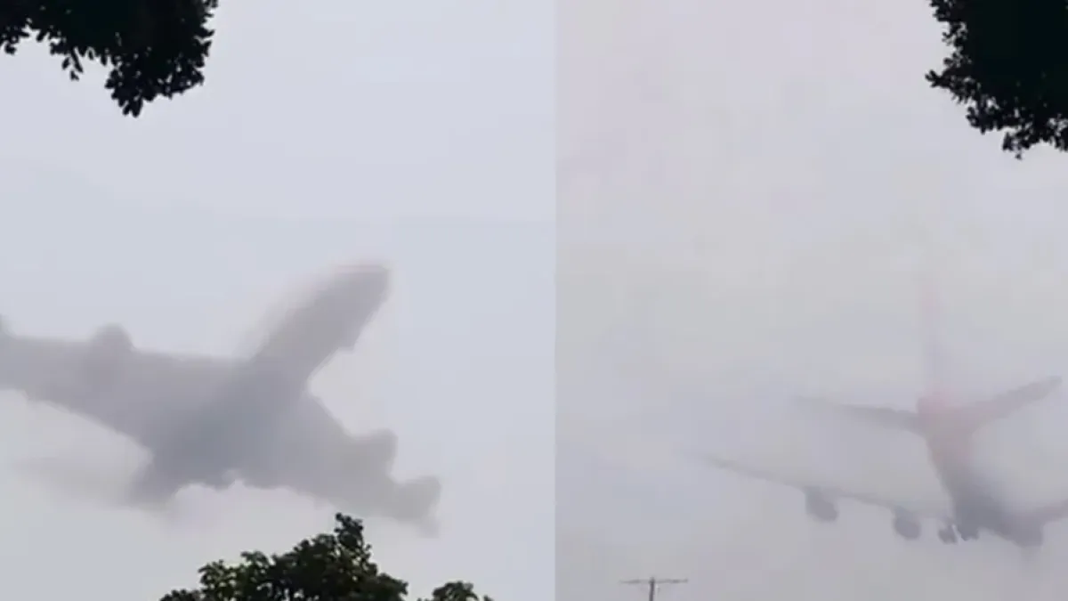 Епично кацане на самолет на летището в Лос Анджелис порази мрежата ВИДЕО