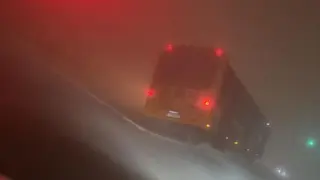Мъглата е виновна! Много странни катастрофи в София в новогодишната нощ ВИДЕО