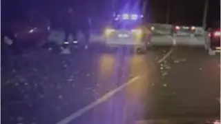 Тежка катастрофа във Варна! Кола е по таван ВИДЕО